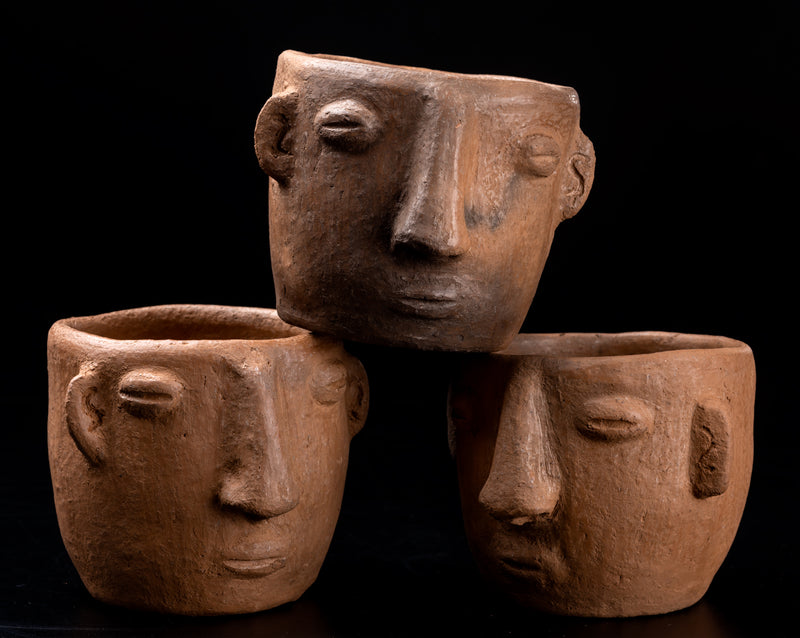 Vasos Cara Artesanales de Tlahuitoltepec