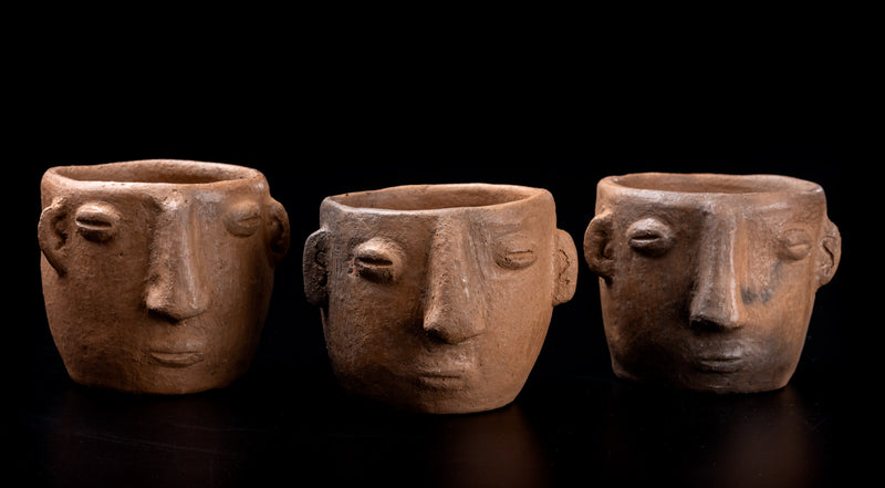 Vasos Cara Artesanales de Tlahuitoltepec